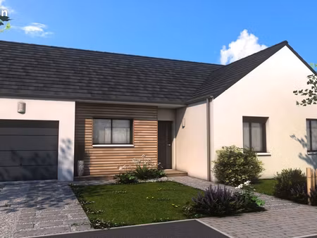 projet de construction d'une maison 90.23 m² avec terrain à gouy (76)