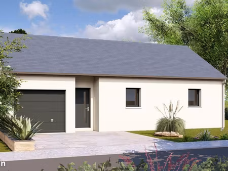 maison 61 m² avec terrain à beaufort-en-vallee (49)