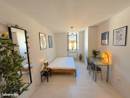 chaleureux studio etudiant – technolac - bourget centre – tout confort