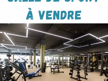 fonds de commerce salle de sport 1 180 m²