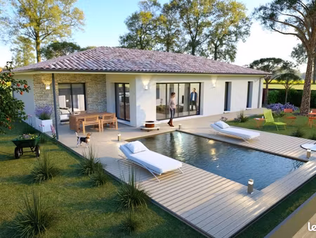 projet de construction d'une maison 113 m² avec terrain à le barp (33)