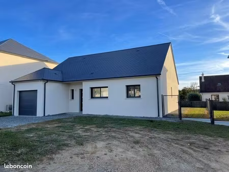 maison neuve de plain-pied - 94 m² habitables - 3 chambres - garage - combles aménageables