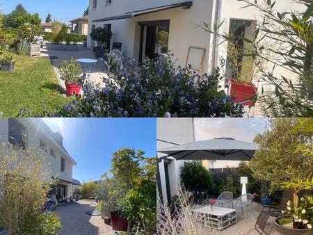 appartement de charme 99 m2 avec extérieur privatif de 218 m2 - comme une maison