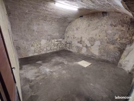 cave en pierre voutée très saine de 24m² : hypercentre bordeaux (st mich) : eclairage + (p