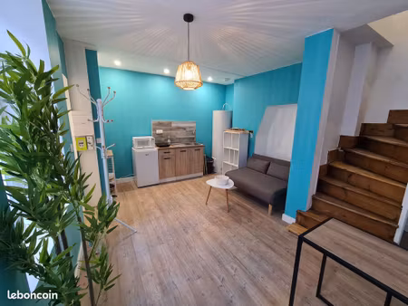 duplex meublé 40m2 centre ville