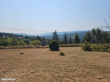 terrain constructible avec vue luberon