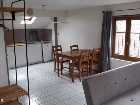 location studio meublé lens