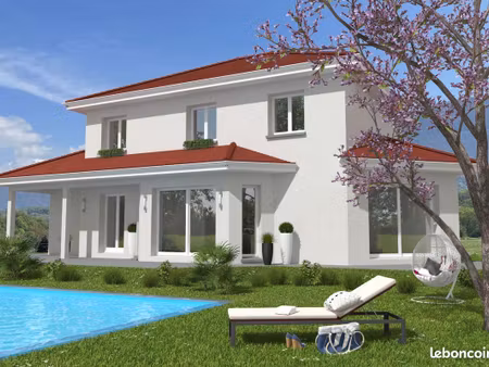 projet de construction d'une maison 137 m² avec terrain à saint-martin-d'uriage (38)