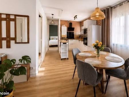 t2 meublé rénové - 59m² - centre ville de périgueux