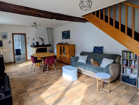maison individuelle 96m² avec cour - genlis centre