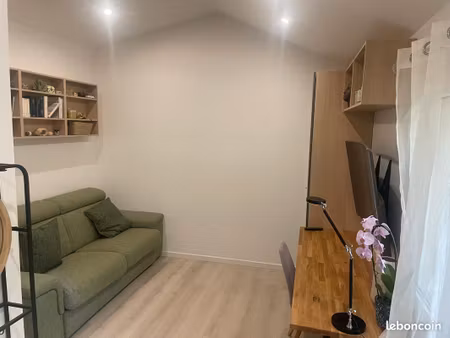 studio cosy refait à neuf avec jardin