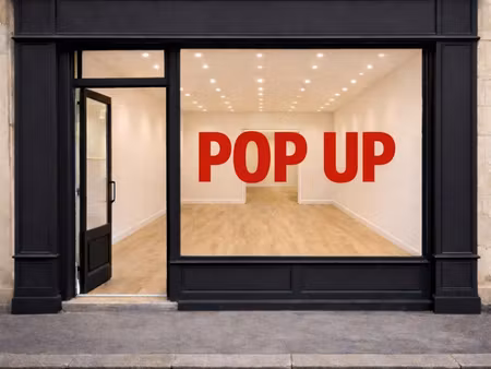 local / boutique popup showroom 80m² paris 10e — vitrine 7m — location 2 jours à 1 mois