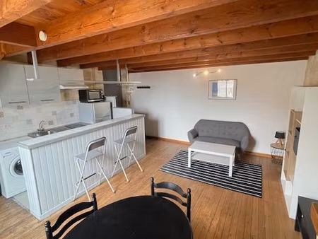 t2 bordeaux bastide duplex 45 m2 meublé