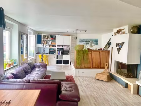 secteur avron -buzenval- nation superbe duplex de 90 m2 lumineux 3/4 pièces + cave   parki