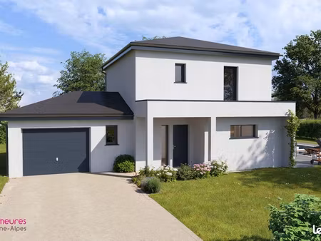 projet de construction d'une maison 110 m² avec terrain à anse (69)