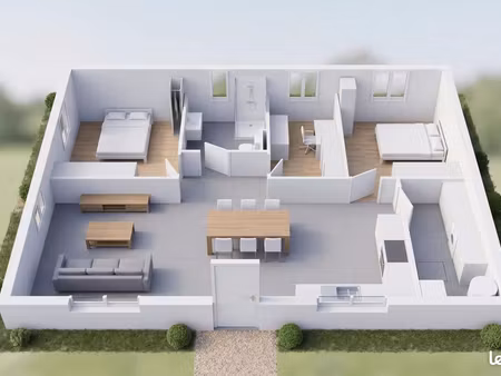 maison 76 m² fougeres
