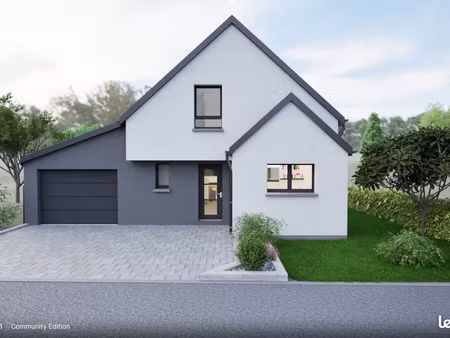 maison neuve de 110m² sur un terrain de 4.7 ares