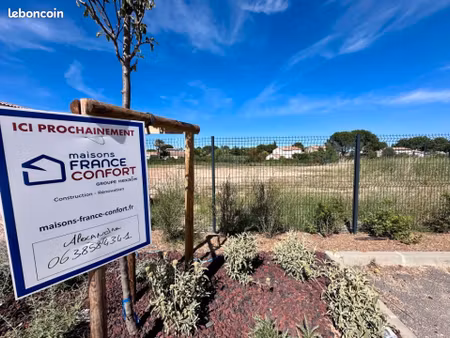 terrain 300 m² gignac