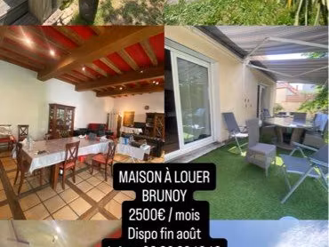 location maison avec jardins