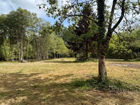 terrain de loisirs de 9 000 m² avec étang poissonneux – entre la roche-sur-yon et aubigny
