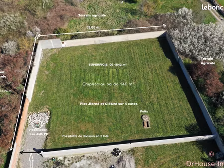 terrain 1842 m² seysses