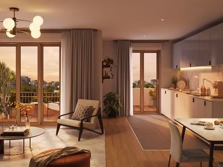 appartement - 4 pièces - évry-courcouronnes  parc aux lièvres à 8 min à pied du rer d