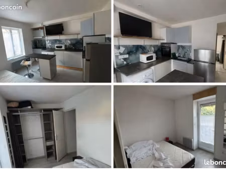 f2 meublé 26 m² avec terrasse – lisieux