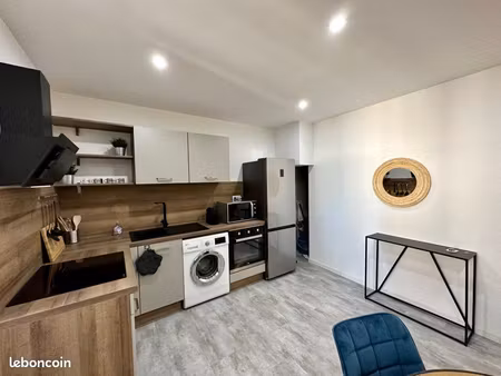 appt meuble centre ville 38m2