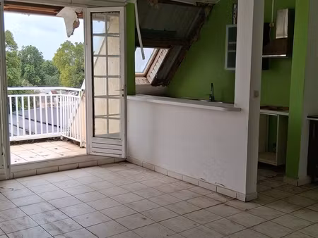 appartement dernier etage vue mer a renover