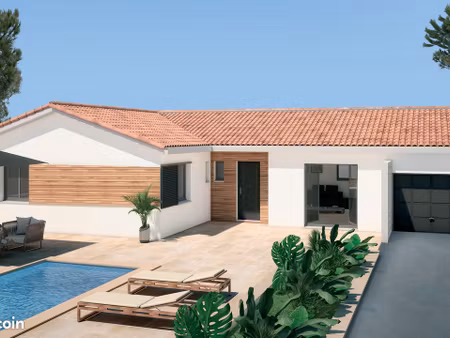 construction de maison plain pied en l 4 chambres