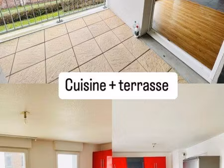 t2 meublé à louer avec place de parking