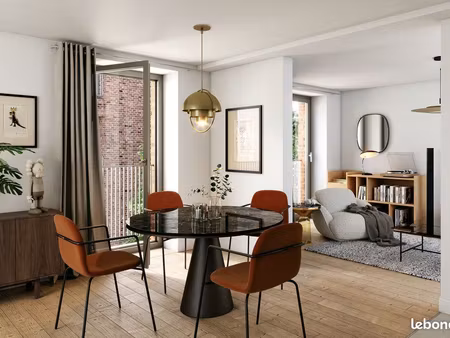 appartement 3 pièces 58 m²