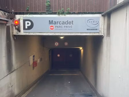 parc marcadet 1 er sous-sol
