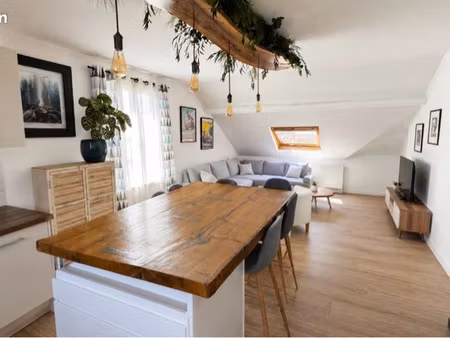 t3 bis meublé 88 m² – centre-ville de gap à pied – garage + parking