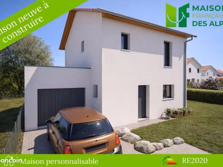 projet de construction d'une maison 100 m² avec terrain à sinard (38)