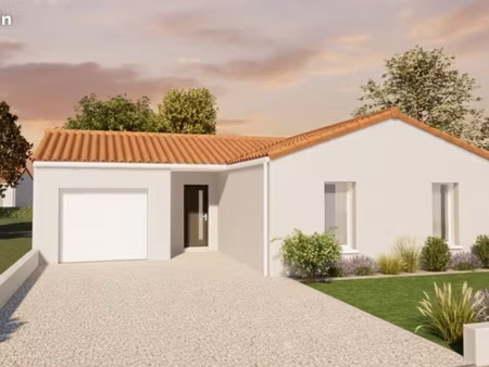 projet de construction d'une maison 70 m² avec terrain à mauleon (79)