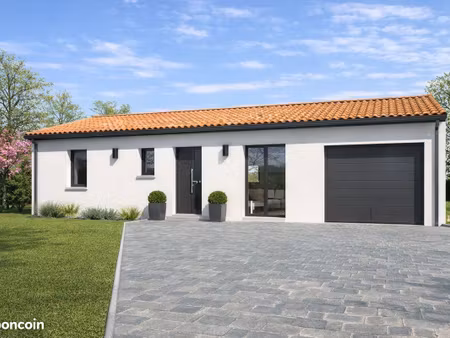 projet de construction d'une maison 72 m² avec terrain à belin-beliet (33)