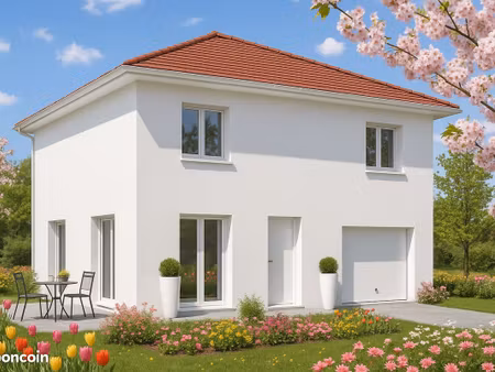 projet de construction d'une maison 81 m² avec terrain à la riviere (38)