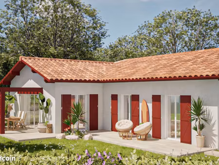 projet de construction d'une maison 114 m² avec terrain à jatxou (64)