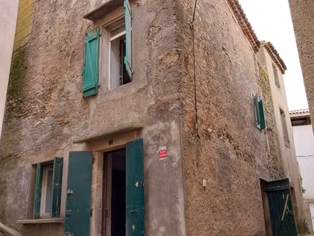 maison de village à finir de restaurer à saint couat d'aude