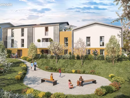 t3 meublé neuf avec jardin privatif et double garage – challes-les-eaux (73)