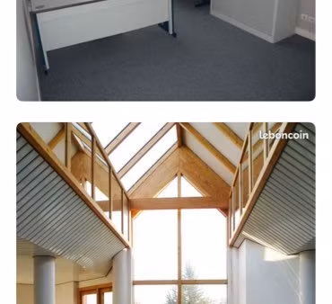 bureaux à louer de 10 à 72 m² – proche nantes sud /vertou – parking – dès 125