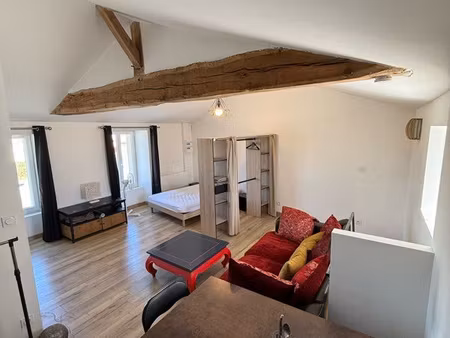 studio meublé 38m2 avec terrasse / toutes chatges comprises