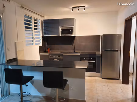 appartement t2 meublé à cayenne