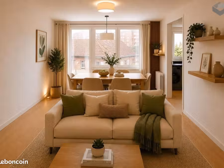 appartement 4 pièces 72 m²