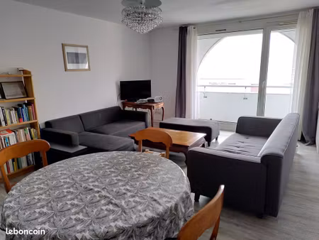 f3 très bien meublé + balcon - proche jb lebas - disponible