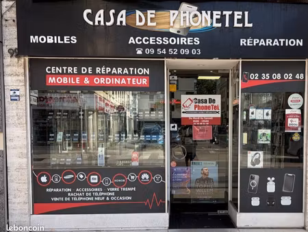 fonds de commerce – réparation smartphones & high-tech – hyper-centre rouen