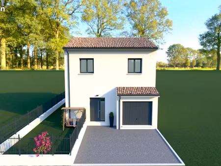 maison étage 3 chambres à saint mathieu de tréviers