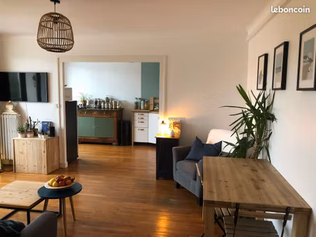bel appart t3 70m² + terrasse & parking - quartier zola/mellinet/canclaux nantes
