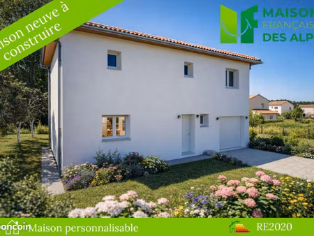 projet de construction d'une maison 90 m² avec terrain à sinard (38)